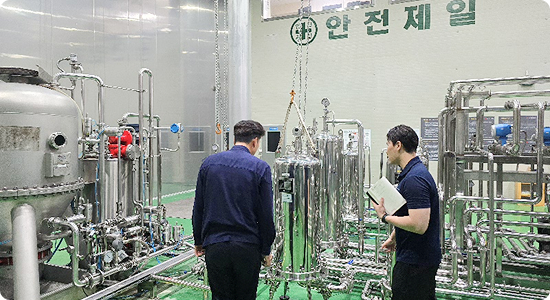 프로보노 사회적기업의 산업 소방 안전 자문 활동 사진