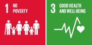 1. NO POVERTY, 3. GOOD HEALTH AND WELL-BEING